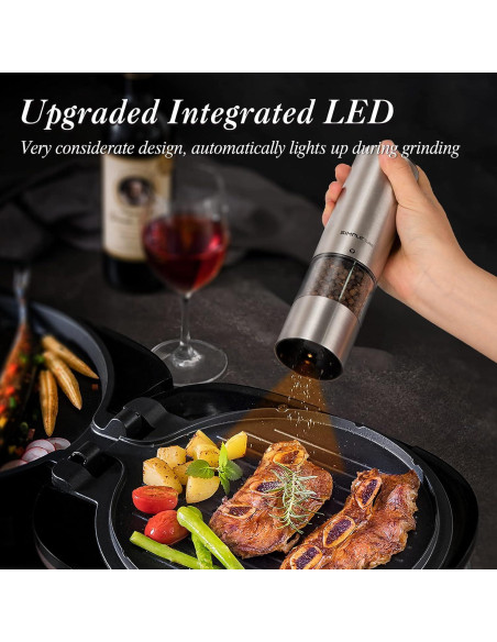 Conjunto de Molinillos Eléctricos SIMPLETASTE Automáticos 2 Piezas Conjunto de Molinillos Eléctricos SIMPLETASTE Automáticos 2 Piezas