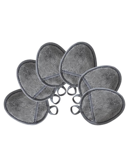 Discos Desmaquillantes Reutilizables VIcolour 6 Piezas Gris Discos Desmaquillantes Reutilizables VIcolour 6 Piezas Gris