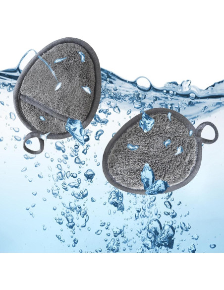 Discos Desmaquillantes Reutilizables VIcolour 6 Piezas Gris Discos Desmaquillantes Reutilizables VIcolour 6 Piezas Gris