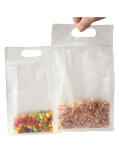Bolsas de Plástico Transparentes PABCK 30 Piezas 14x24cm