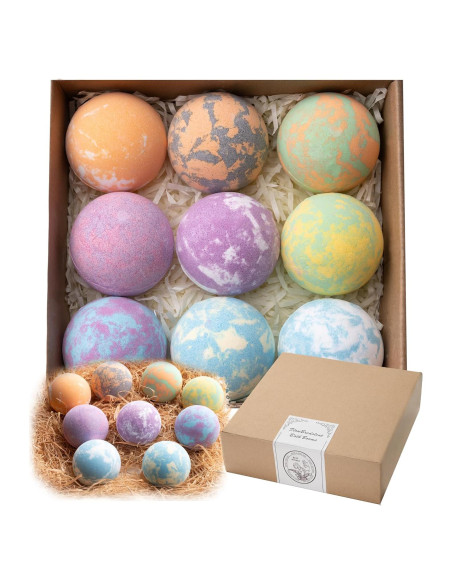 Set de 9 Bombas de Baño Aromaterapia FlowBredolent 109g Set de 9 Bombas de Baño Aromaterapia FlowBredolent 109g