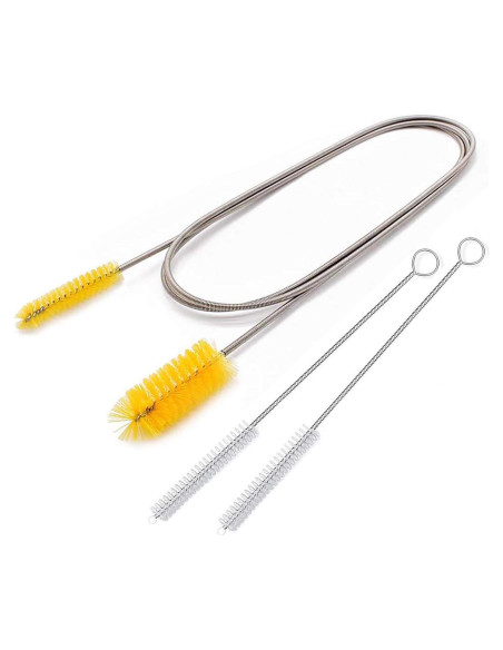Cepillo de Drenaje Flexible Desin 169 cm con 2 Cepillos de 21 cm Cepillo de Drenaje Flexible Desin 169 cm con 2 Cepillos de 21 cm