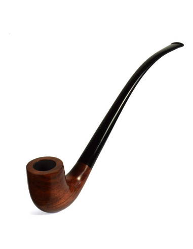 Pipa de Tabaco de Madera Peral 26cm con Filtro 9mm