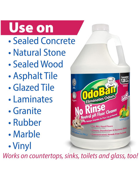 Kit de Limpieza para Mascotas OdoBan - 1 Galón + Spray 32 Oz Kit de Limpieza para Mascotas OdoBan - 1 Galón + Spray 32 Oz