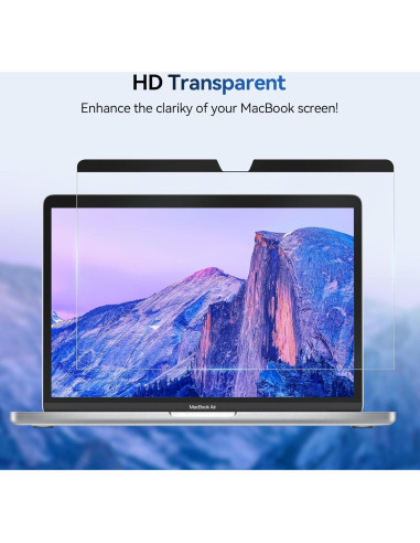 Protector de Pantalla Magnético Anti Luz Azul para MacBook 13"