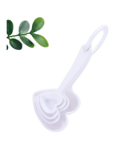 Juego de cucharas medidoras de plástico Leadigol - 2 piezas Juego de cucharas medidoras de plástico Leadigol - 2 piezas