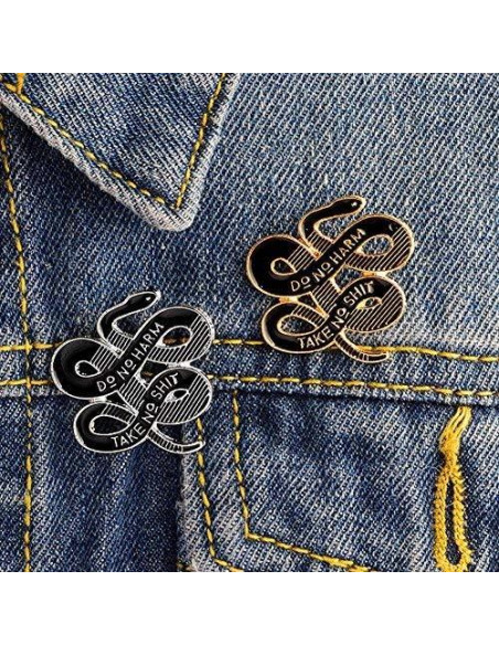 Insignia de Serpiente Bohemia Janedream para Mujeres 3.1cm Insignia de Serpiente Bohemia Janedream para Mujeres 3.1cm