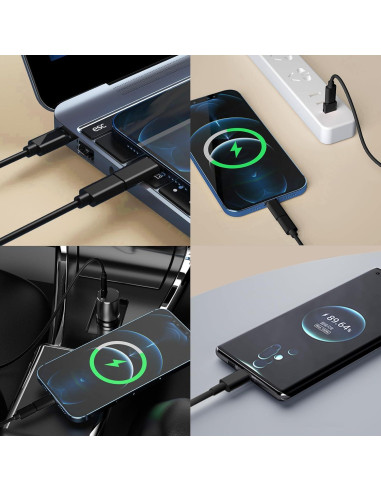 Adaptador USB C a USB A y Micro USB Povdite - Kit Compacto