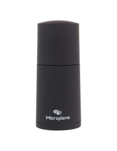 Molino de Especias Manual Microplane 48060 Negro - Rallador de Nuez Moscada y Canela