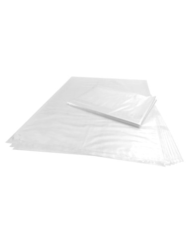 Bolsas de Plástico Planas Transparentes Wowfit 23x36 cm 100 Pcs