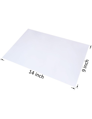 Bolsas de Plástico Planas Transparentes Wowfit 23x36 cm 100 Pcs