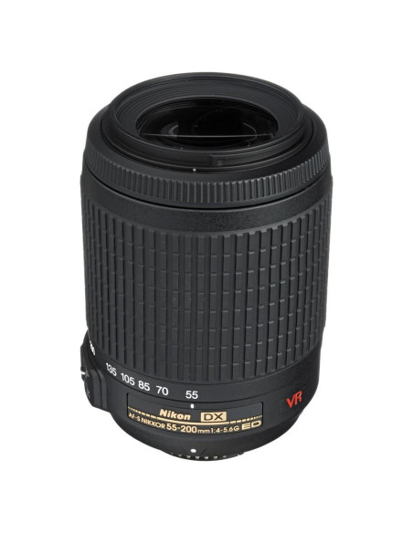 Lente Zoom Nikon AF-S DX VR 55-200mm f/4-5.6G ED IF Lente Zoom Nikon AF-S DX VR 55-200mm f/4-5.6G ED IF