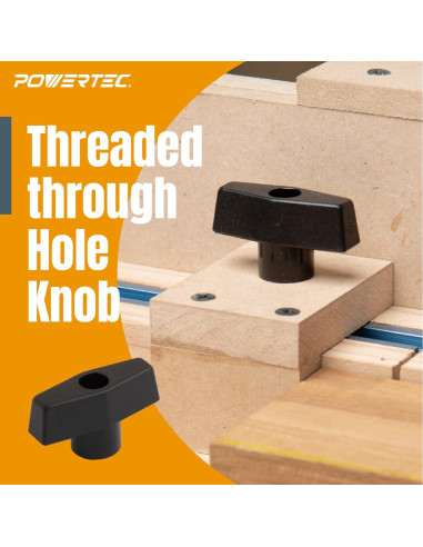 Kit de Abrazaderas y Mandos T-Track POWERTEC 201B 4PK