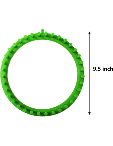 Juego de Telar de Tejer Redondo S & E EDICIÓN DEL MAESTRO 24 cm Verde