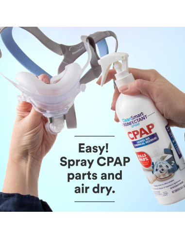 CleanSmart Spray Desinfectante CPAP 59 ml - Paquete de 3
