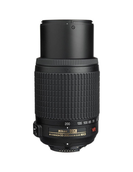 Lente Zoom Nikon AF-S DX VR 55-200mm f/4-5.6G ED IF Lente Zoom Nikon AF-S DX VR 55-200mm f/4-5.6G ED IF