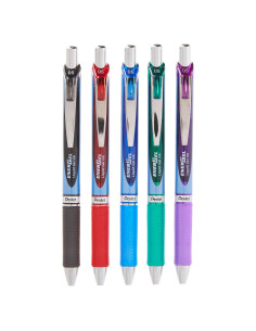 Bolígrafo de Gel Retráctil Pentel EnerGel RTX 0.5mm Paquete de 5
