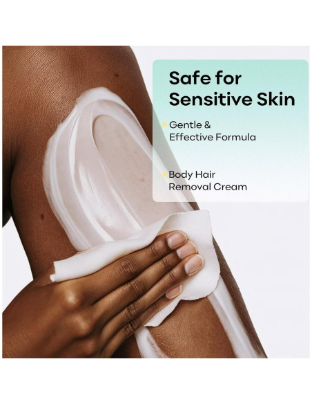 Crema Depilatoria para Piel Sensible SYABO 148 ml - Indolora Crema Depilatoria para Piel Sensible SYABO 148 ml - Indolora