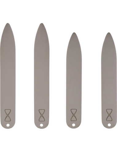 Puntas de Cuello Trafalgar Hombre Acero Inoxidable (2 Pares)