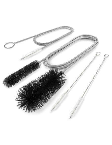 Cepillo de Drenaje Flexible Bozenu 66" y 58" + 2 Pajitas Cepillo de Drenaje Flexible Bozenu 66" y 58" + 2 Pajitas