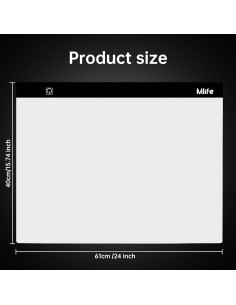 Panel de Luz LED A2 Mlife para Arte de Diamante 61x40cm 2