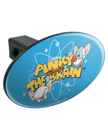 Cubierta de Enganche Ovalada Pinky y el Cerebro - Graphics & More Cubierta de Enganche Ovalada Pinky y el Cerebro - Graphics & More