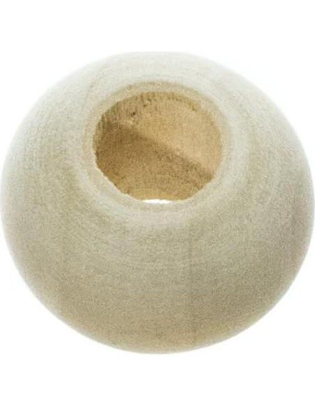 Perlas de Madera Natural Paracord Planet 25 mm - Paquete de 50 Perlas de Madera Natural Paracord Planet 25 mm - Paquete de 50