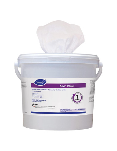 Toallitas Desinfectantes Diversey Oxivir 160 Unidades 28x30 cm