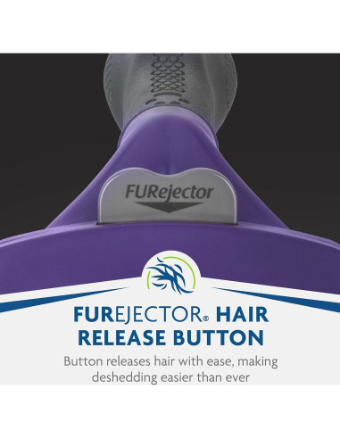FURminator Herramienta de Deshedding para Gatos Grandes Pelo Largo