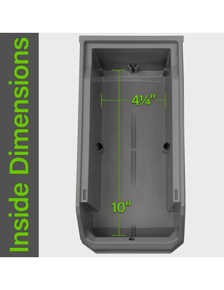 Cajas de Almacenamiento Apilables READYSPACE, 8 Unidades, Negro Cajas de Almacenamiento Apilables READYSPACE, 8 Unidades, Negro