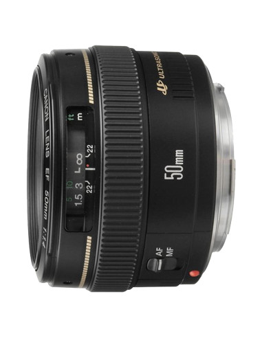 Lente Canon EF 50mm f/1.4 USM Estándar Autofoco 58mm