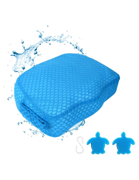 Asiento Aumentador para Jacuzzi Samplife - 12.7 cm Altura, Azul Asiento Aumentador para Jacuzzi Samplife - 12.7 cm Altura, Azul