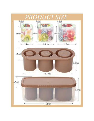 Bandeja de Hielo Stanley 1.2L con Tapa - Molde Cilíndrico