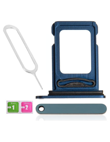 Soporte de Tarjeta SIM Doble LNONLS para iPhone 12 Pro Max Azul