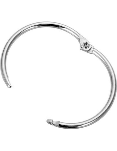 Anillos de Encuadernación KINGFOREST 50 Unidades 25mm Metal
