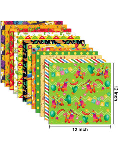Conjunto de Papel de Manualidades 24 Hojas Cinco de Mayo 30.48cm 2
