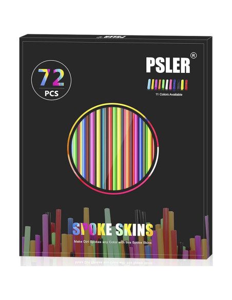 Cubiertas de Radios Decorativas PSLER 72 PCS para Motocicletas Cubiertas de Radios Decorativas PSLER 72 PCS para Motocicletas
