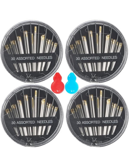 Kit de Agujas de Coser Eketirry 30 Piezas Acero Inoxidable Kit de Agujas de Coser Eketirry 30 Piezas Acero Inoxidable