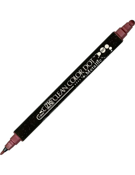Kuretake ZIG Clean Color Dot Metálico 6 Colores 1.0 mm Kuretake ZIG Clean Color Dot Metálico 6 Colores 1.0 mm