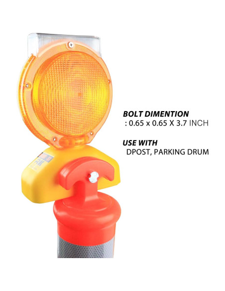 Conjunto de 4 Luces de Advertencia LED Ámbar RK Safety BLIGHT-ST Conjunto de 4 Luces de Advertencia LED Ámbar RK Safety BLIGHT-ST