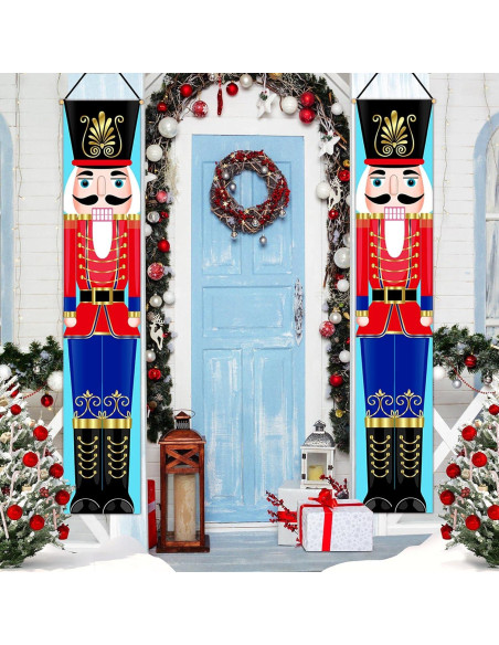 Pancarta de Cascanueces Navideño FARONZE - 30.48x182.88 cm Pancarta de Cascanueces Navideño FARONZE - 30.48x182.88 cm