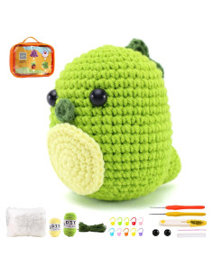 Kit de Crochet Dinosaurio Bennra para Principiantes con Tutoriales