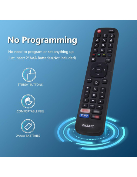 Control Remoto Universal Hisense EN2A27 para TV 4K LCD LED Control Remoto Universal Hisense EN2A27 para TV 4K LCD LED