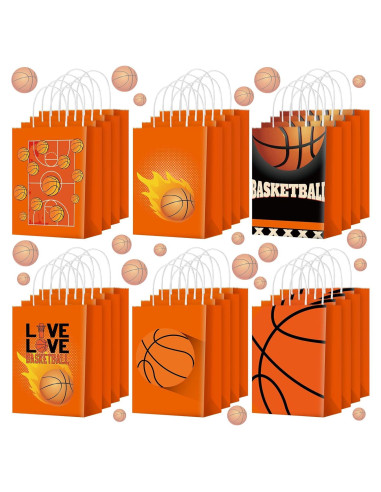 Bolsas de Regalo de Baloncesto Outus 24 Pcs 21x15x8 cm