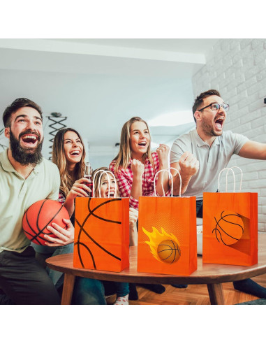 Bolsas de Regalo de Baloncesto Outus 24 Pcs 21x15x8 cm