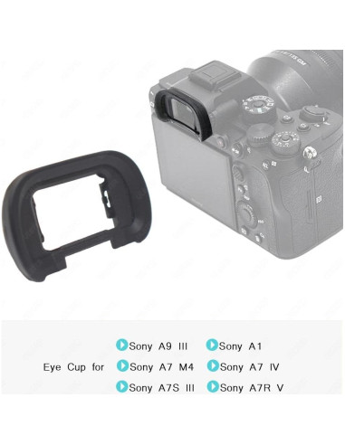 Copa Ocular EP19 para Sony A1 A7R V A7 IV A9 III A7S III - 2 Pcs