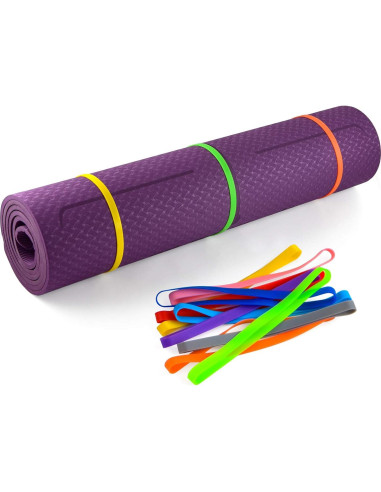 Bandas de Goma de Silicona Coopay 60 Piezas 13.97 cm Coloridas