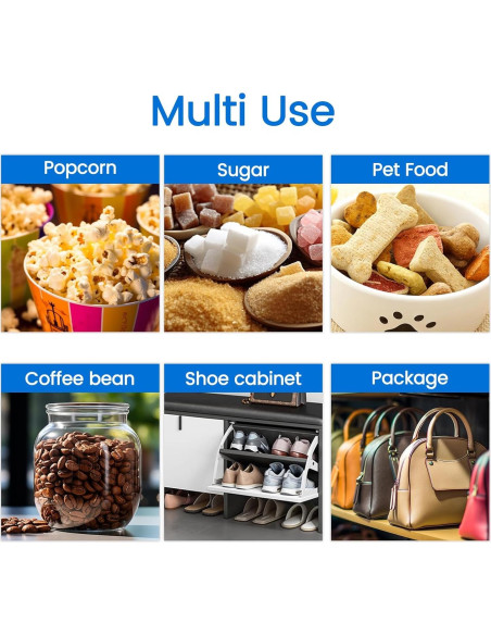 100 Paquetes de Gel de Sílice 5g Wisesorbent para Alimentos 100 Paquetes de Gel de Sílice 5g Wisesorbent para Alimentos