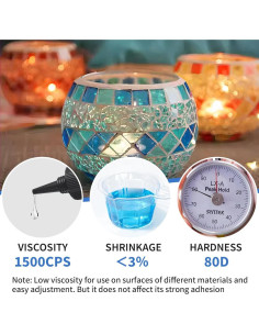 Kit de Resina UV OSBANG 30g con Luz para Reparación y Unión 2