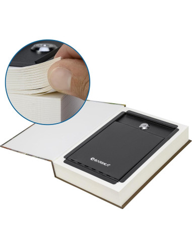 Caja Fuerte Oculta en Libro Barska - Seguridad con Llave